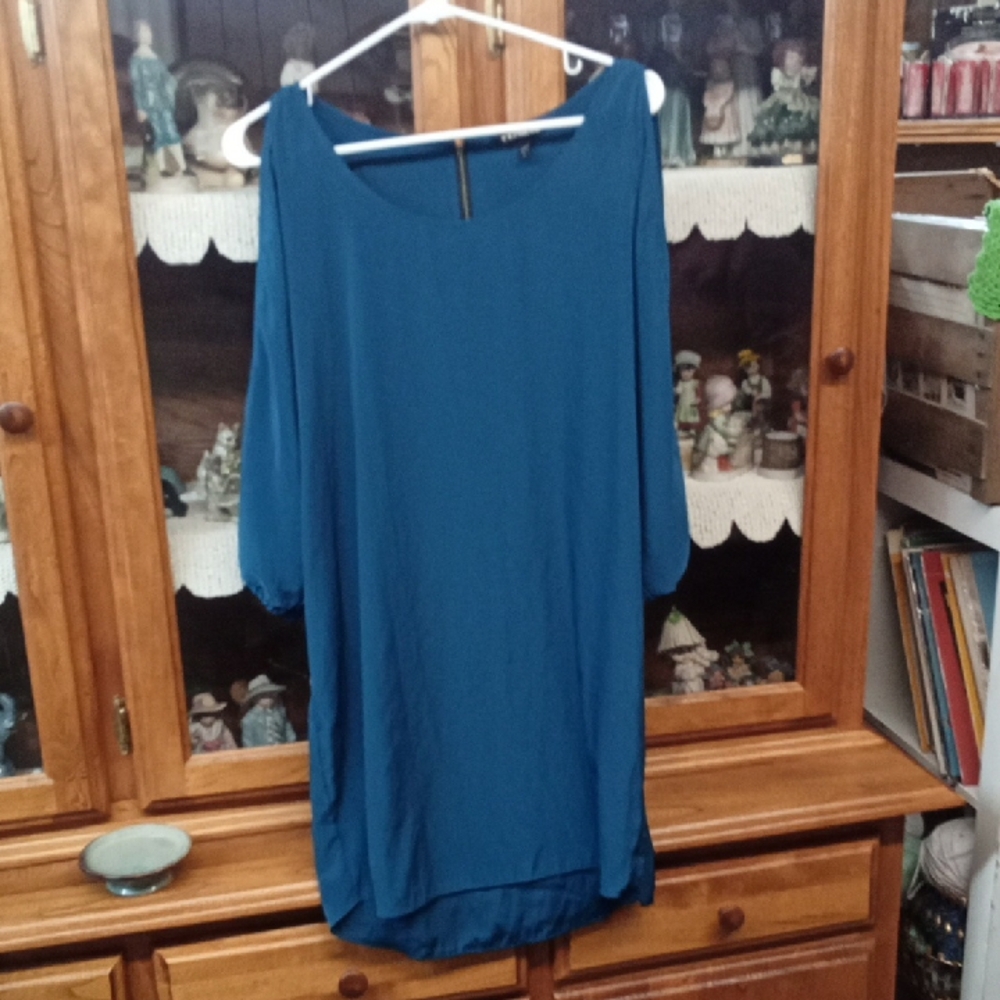 Express Deep Blue Women's Blouse